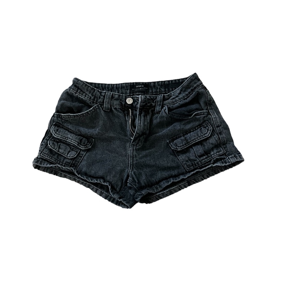 Mini Cargo Denim Short
